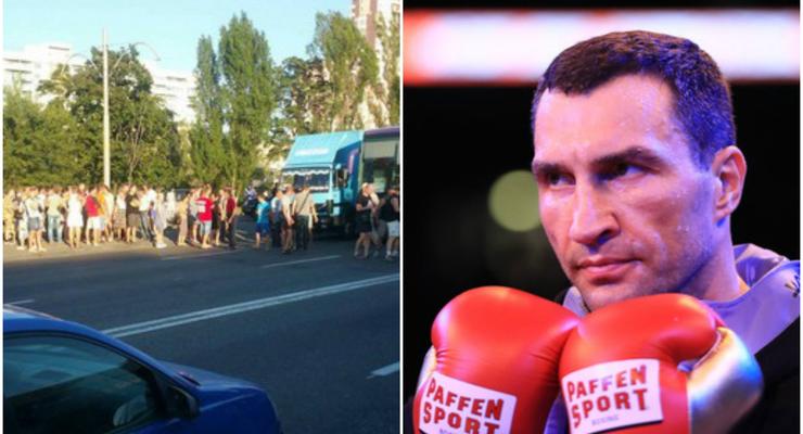 Итоги 3 августа: блокирование шоссе в Киеве и уход Кличко из бокса