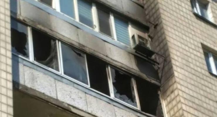 Пожар в Киеве устроил убийца, он выпрыгнул из окна и погиб