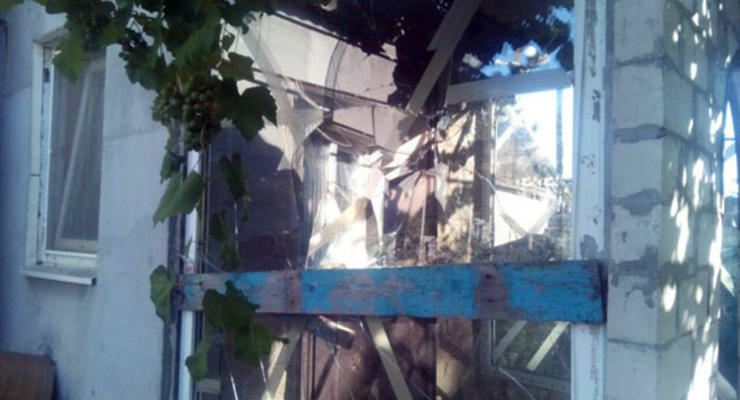 Боевики обстреляли жилой район Новолуганского