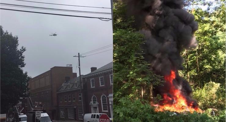 Протесты в Вирджинии: упал вертолет, следивший за ситуацией