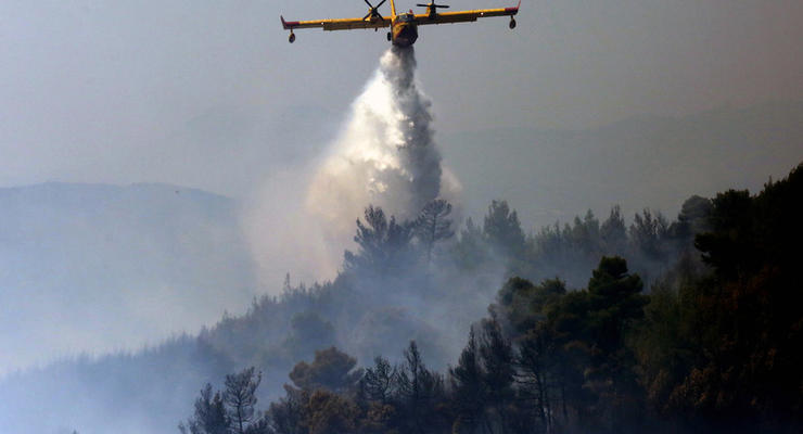 Греция просит ЕС о помощи в борьбе с лесными пожарами