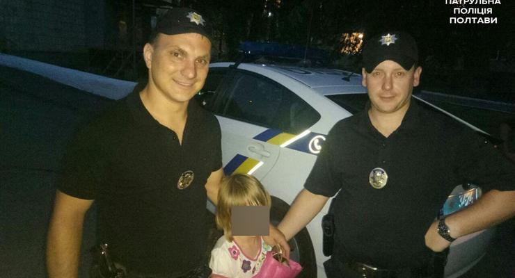 В Полтаве шестилетняя девочка сбежала от пьяных родителей