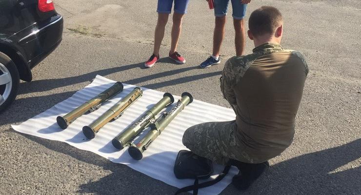 В Днепропетровской области задержали торговца оружием из зоны АТО