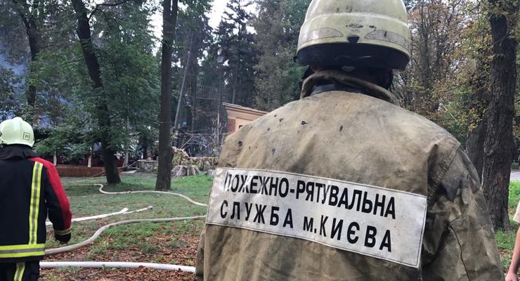 Поджог маловероятен. Названы причины крупного пожара в ресторане Киева