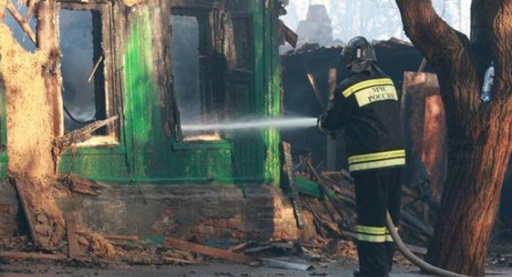 Названа причина крупных пожаров в в Ростове-на-Дону