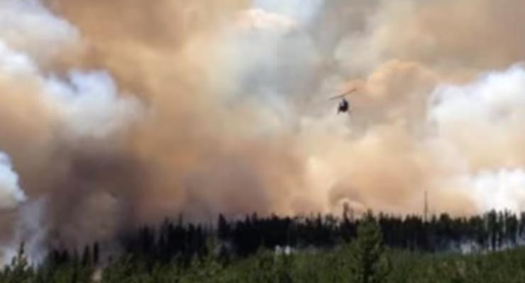 Масштабный пожар в Канаде: огонь охватил более 460 га