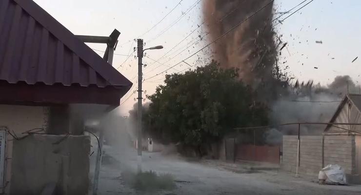 Российские силовики взорвали дом в ходе КТО в Дагестане