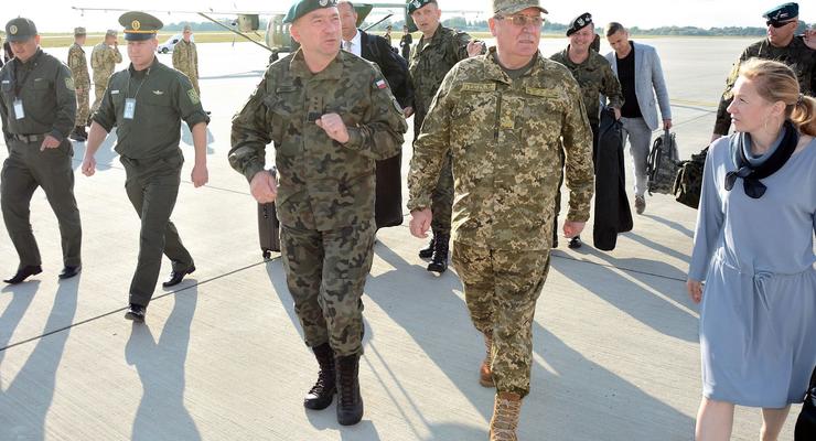 В Украину приехала делегация польских военных
