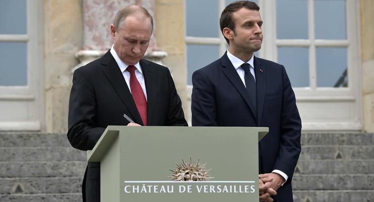 Франция не позволит, чтобы Путину сошло все с рук - Макрон