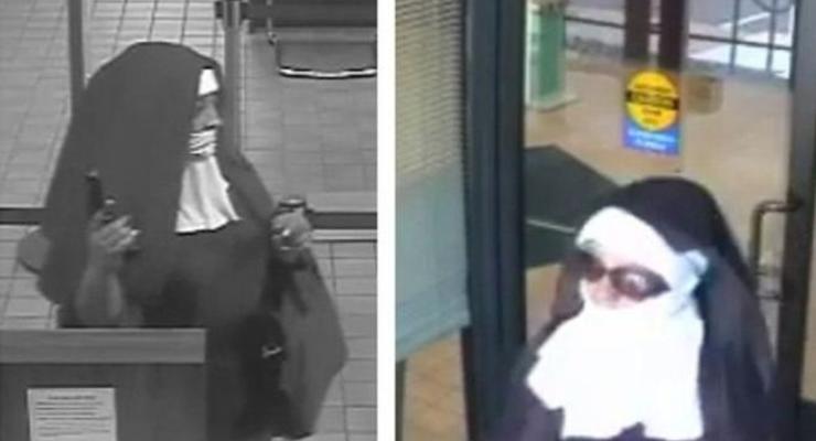 В США женщины в одежде монахинь пытались ограбить банк