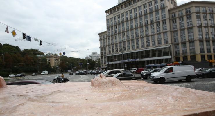 В Киеве нашли пропавшую скульптуру с Майдана