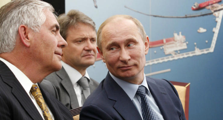 Путин о Тиллерсоне: Попал в плохую компанию