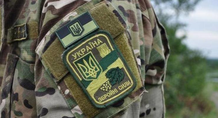 Штаб: На Донбассе погиб один украинский военный