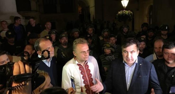 Саакашвили: Меня внесли в базу Миротворца по указанию Авакова