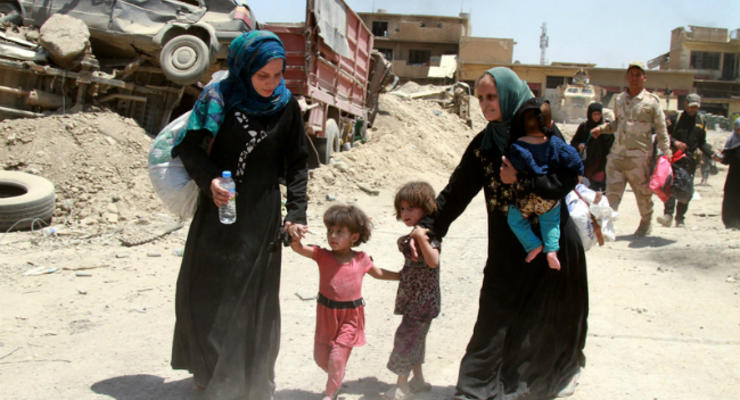В Ираке удерживают 1400 женщин и детей предполагаемых боевиков ИГ