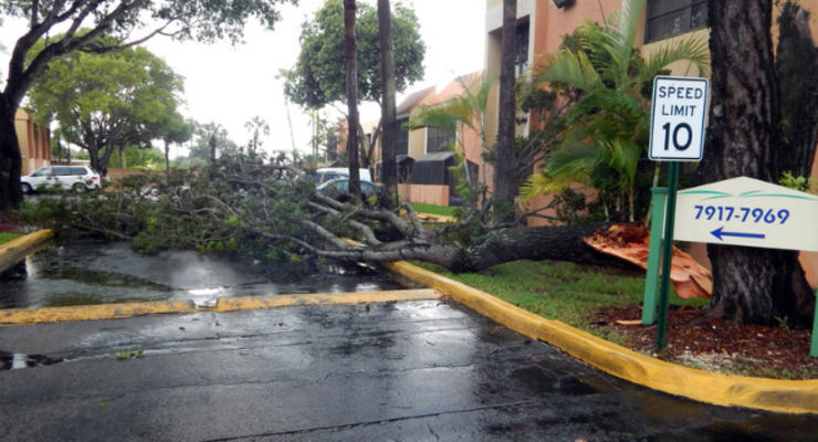 Ураган Ирма во Флориде ослаб до первой категории