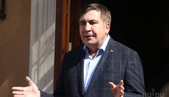 В Кремле назвали "клоунадой" прорыв Саакашвили в Украину