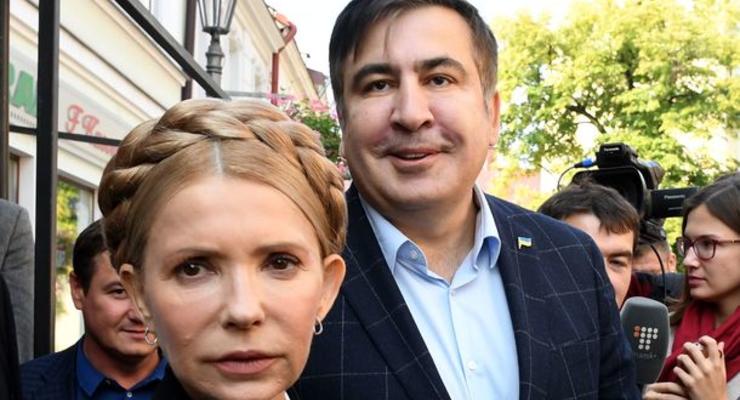 Саакашвили не хочет объединяться с Тимошенко