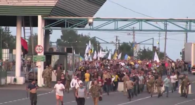 Появилось новое видео прорыва Саакашвили через границу