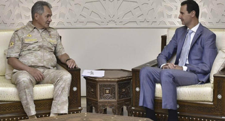 Шойгу встретился с Асадом в Дамаске