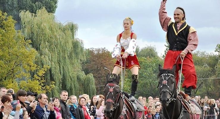 В Житомире устроили "Праздник украинского коня"