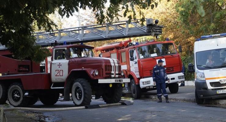 В Херсоне произошел пожар в жилом доме, погибла мать с двумя детьми