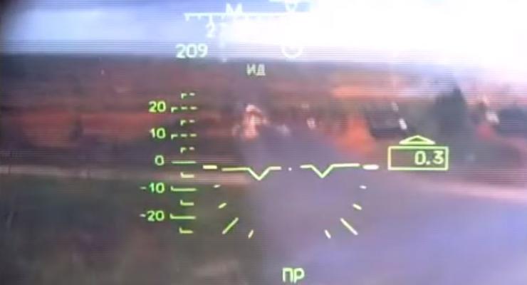 Появилось видео из кабины вертолета, который обстрелял зрителей на учениях Запад-2017