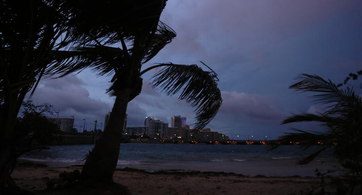 Ураган Мария обрушился на Пуэрто-Рико