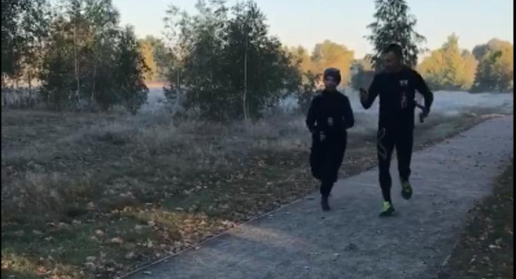 Тимошенко пробежала 12-километровый марафон