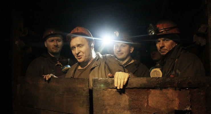 На Донбассе шахтеры отказались подниматься на поверхность