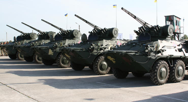 Украина впервые продемонстрирует военную технику на выставке в США