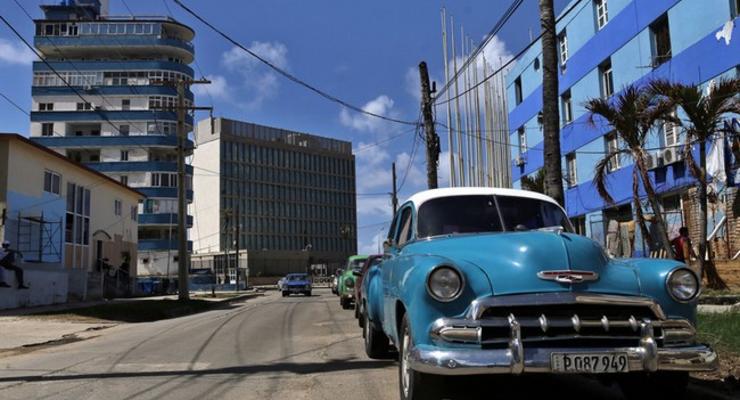 Появилась запись шумовой атаки на посольство США на Кубе