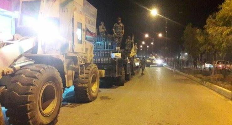 Армия Ирака начала наступление на позиции курдов в Киркуке