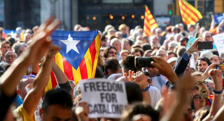 В Испании арестовали лидеров каталонских сепаратистов