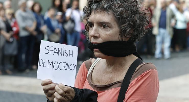 Каталонцы вышли на улицы после ареста лидеров сепаратистов