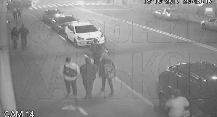 ДТП в Харькове: появилось новое видео с камер наблюдения