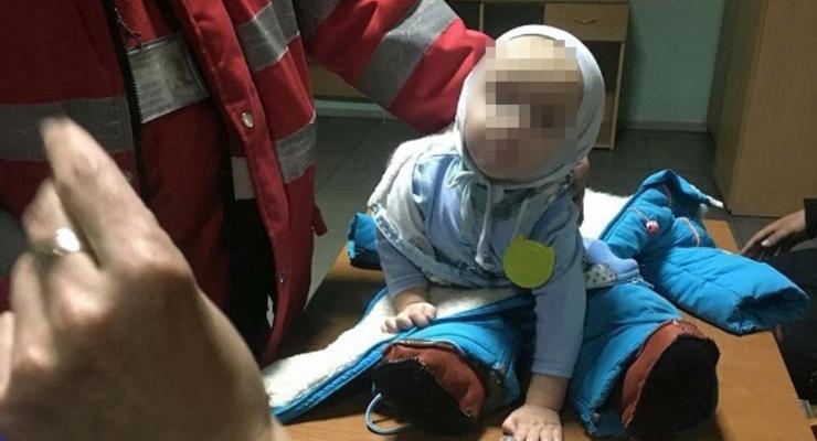 В Киеве мать бросила на вокзале 9-месячного ребенка
