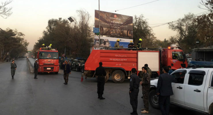 В дипквартале Кабула мощный взрыв, много погибших