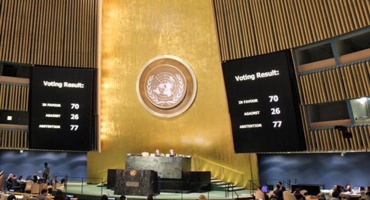 Киев внес в ООН обновленную резолюцию по Крыму