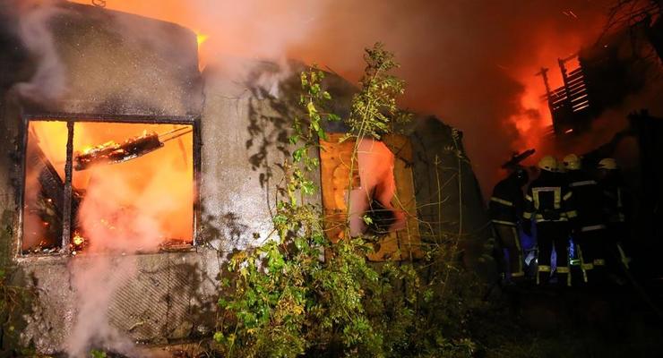 В санатории Одессы произошел крупный пожар