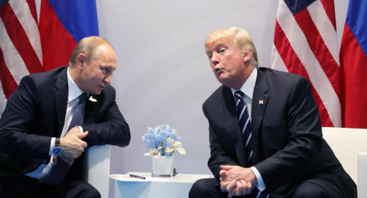 Встреча с препятствиями: карикатура на Трампа и Путина