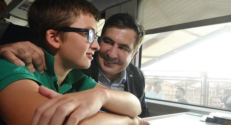 Саакашвили: Задержали моего 11-летнего сына