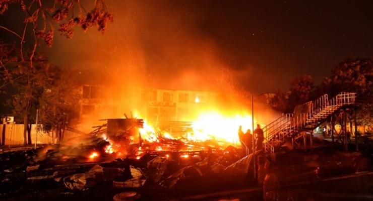 Эксперты определили причину пожара в лагере Одессы
