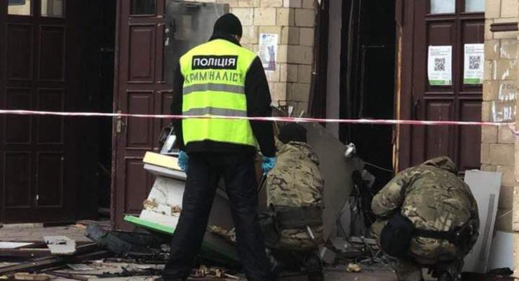 Под Харьковом взорвали банкомат Приватбанка