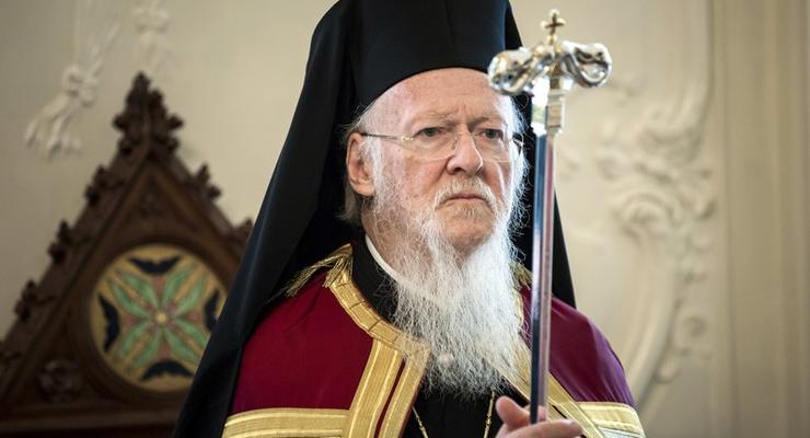 Вселенский патриарх призвал прекратить войну на Донбассе