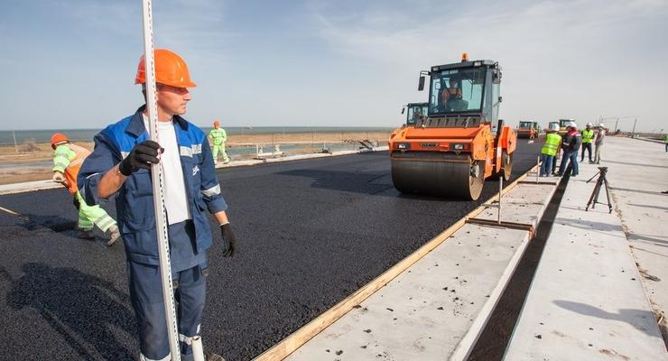 В Крыму заявили о срыве сроков строительства дороги к Керченскому мосту