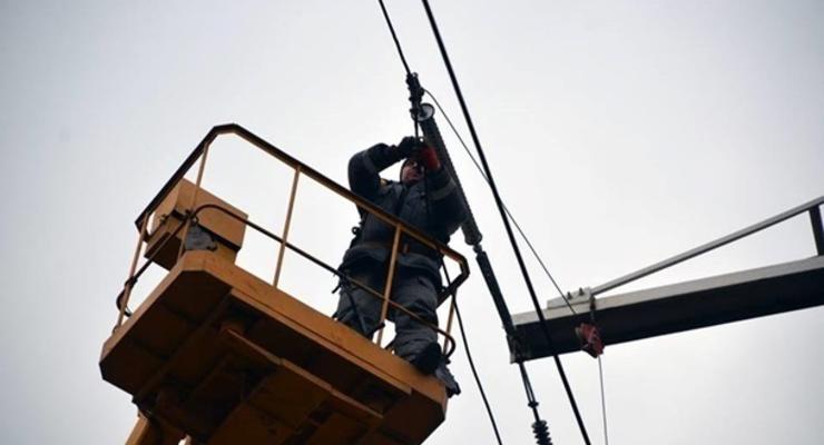 Сепаратисты блокируют восстановление электроснабжения на Донбассе
