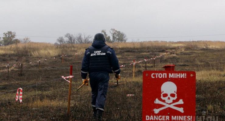Украина заняла первое место по количеству жертв взрывов мин