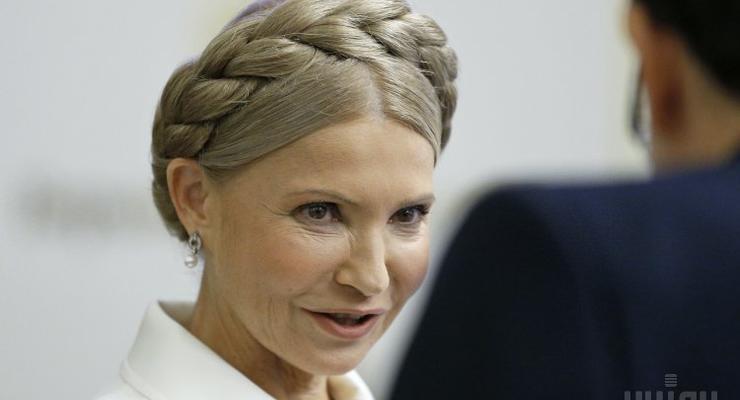 Тимошенко в Раде назвала Саакашвили президентом Украины