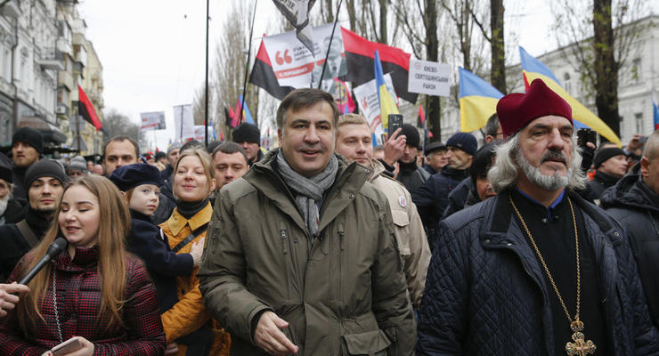 Болезнь не пустила Саакашвили на вече под Раду